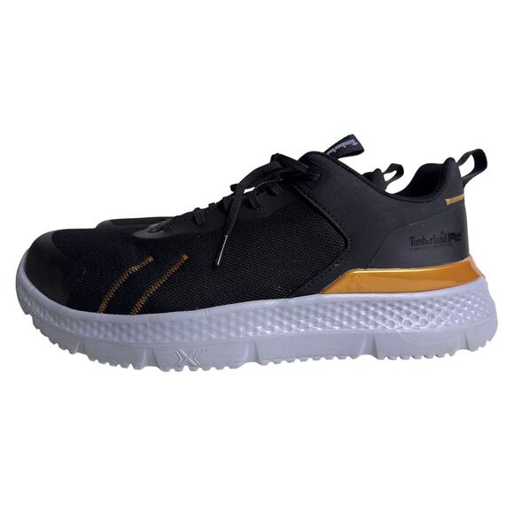 Timberland Pro Setra Low Safety Work Shoe Composite Toe Men's 9.5 Wide Black - Picture 4 of 10